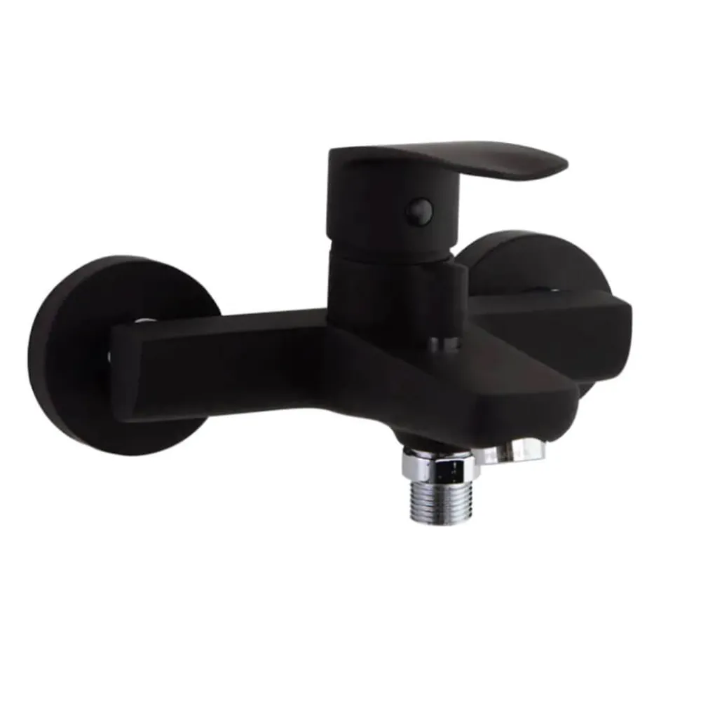 Змішувач для ванни Ramon Soler Fly з ручним душем чорний (570502BTNM57C303581)- Фото 2